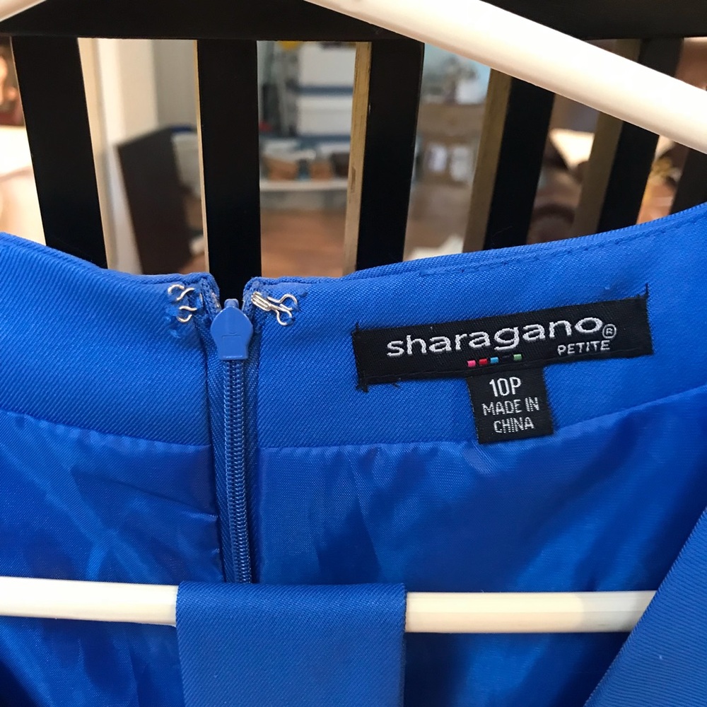 Sharagano blue dress price not negotiable - Picture 2 of 4